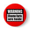 WARNING Chemo farts are toxic Button
