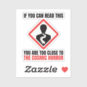 Warning Cosmic Horror Cthulhu Lovecraft