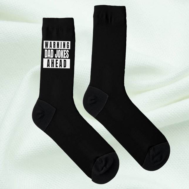 Warning Dad Jokes Ahead  Socks (Creator Uploaded)