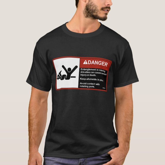 Warning: Driveline T-Shirt (Front)