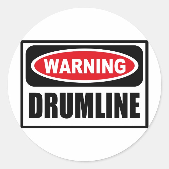Warning DRUMLINE Sticker (Front)