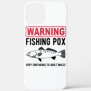 Warning Fishing Pox iPhone 12 Pro Max Case