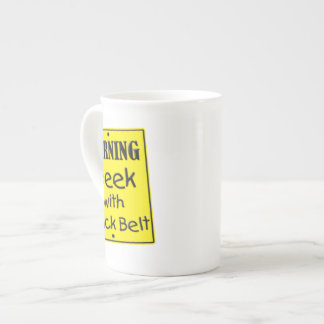 Warning Geek with Black Belt Mug