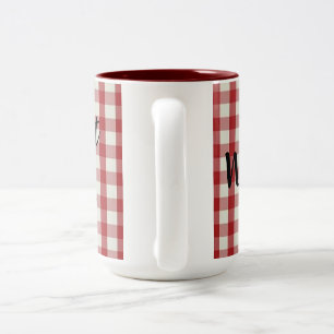 Warning: Genius at Work Two-Tone Coffee Mug