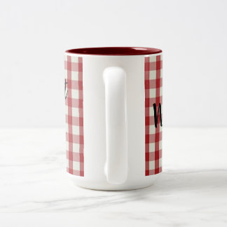 Warning: Genius at Work Two-Tone Coffee Mug