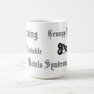 Warning Grumpy Bowls Woman With Irritable Bowls, Coffee Mug