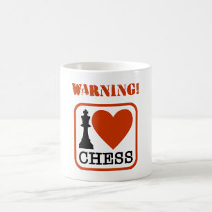 Warning! I love chess Coffee Mug