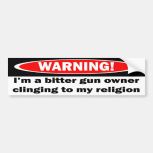 Warning!  I'm a Btter Gun Owner Bumper Sticker