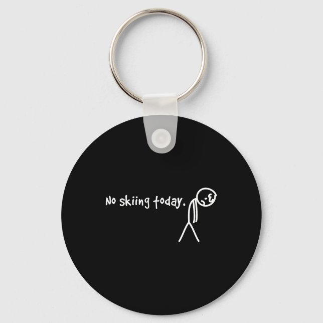 Warning It's A Circus Here Today  Key Ring (Front)