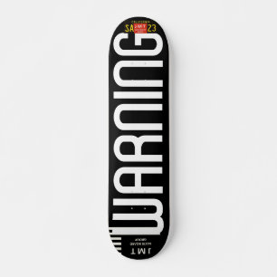 WARNING JMT JAMAICA 7 3/4" Skateboard Deck