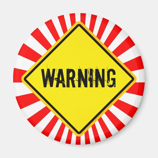 warning magnet (Front)