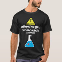 Warning may contain DHMO Science Teacher H2O Pun