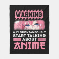 Warning May Spontaneously Start Talking About Anim
