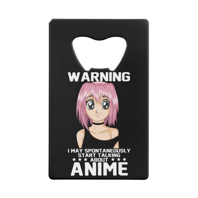 warning may start talking about anime (Front)