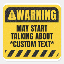 Warning May Start Talking About Custom Text