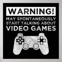 Warning May Start Talking About Video Games