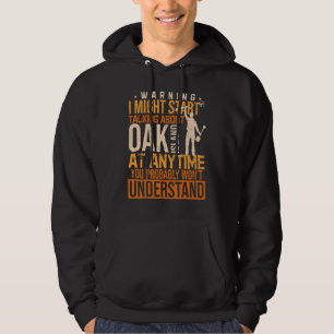 Warning Oak Island Metal Detecting Hoodie