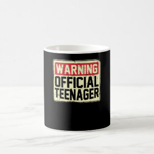 Warning Official Teenager Gift Coffee Mug