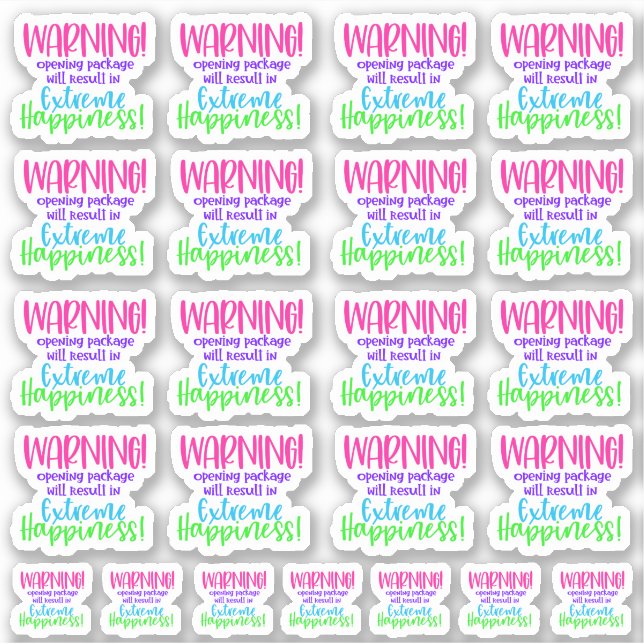 Warning! Opening package will result in Extreme... (Front)