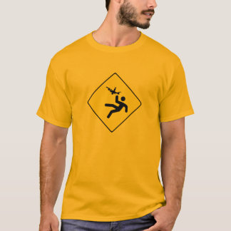 Warning Quadcopter T-Shirt