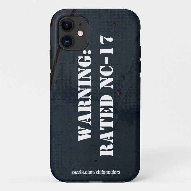 Warning: Rated NC-17 Iphone 5 Case (Back)