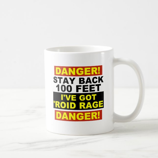 Warning Roid Range Coffee Mug (Right)