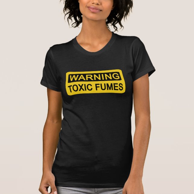 Warning shirt - choose style & colour (Front)