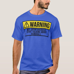 Warning Sports Handball vintage vintage T-Shirt