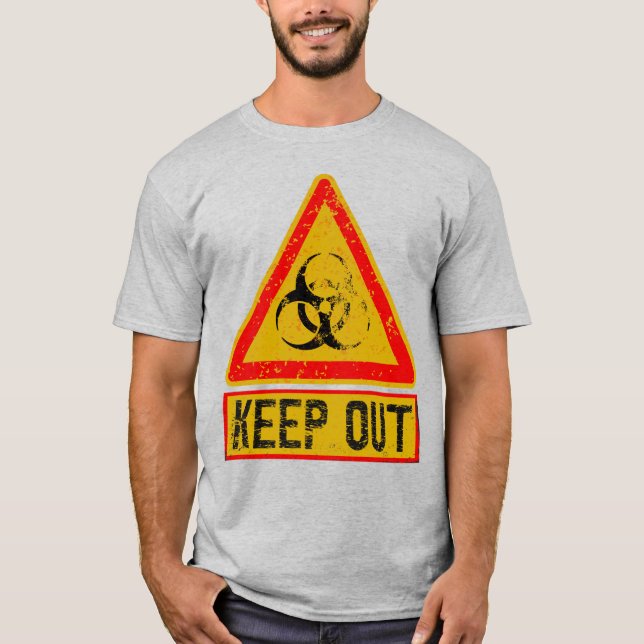 Warning  T-Shirt (Front)