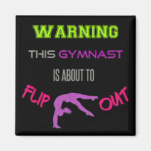Warning This Gymnast Is About To Flip Out Magnet