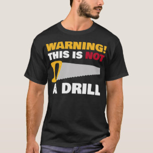 WARNING This Is Not A boy space 8th birthday funn T-Shirt