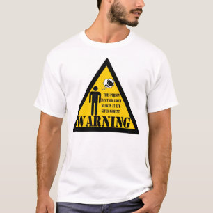 Warning this person may talk about snakes T-Shirt