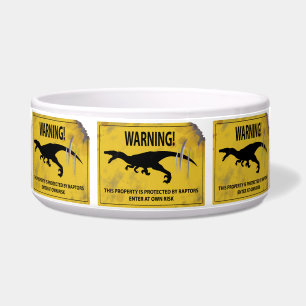 Warning! This Property is Protected by Raptors