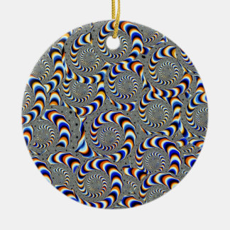 warp ceramic ornament