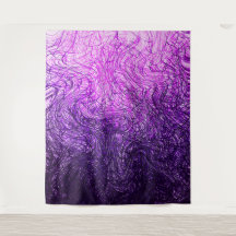 Warped Linear Purple - Tapestry