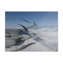 Warped Propeller Postcard