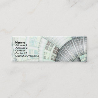 Warped Realities Mini Business Card