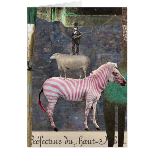 Warped Sense of Humour, Mixed Media Digital Collag (Front)