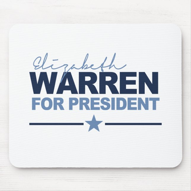 WARREN 2016 SIGNERICA -.png Mouse Pad (Front)