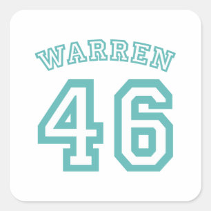 WARREN 46 SQUARE STICKER
