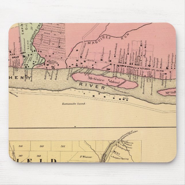Warren Co oil territory Mouse Pad (Front)