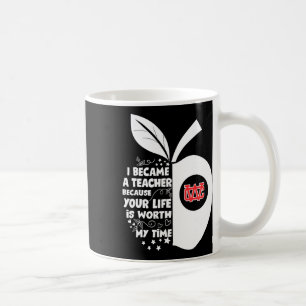Warren County Pioneers Logo I Became A Teacher Hs Coffee Mug