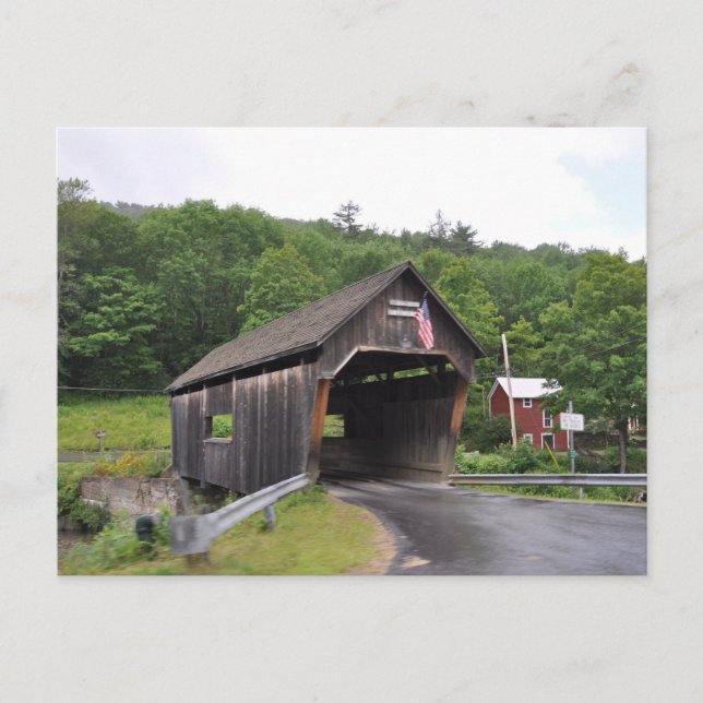 Warren Covered Bridge - Postcard (Front)