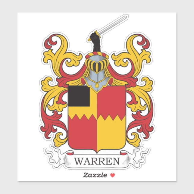 Warren Family Crest (Sheet)