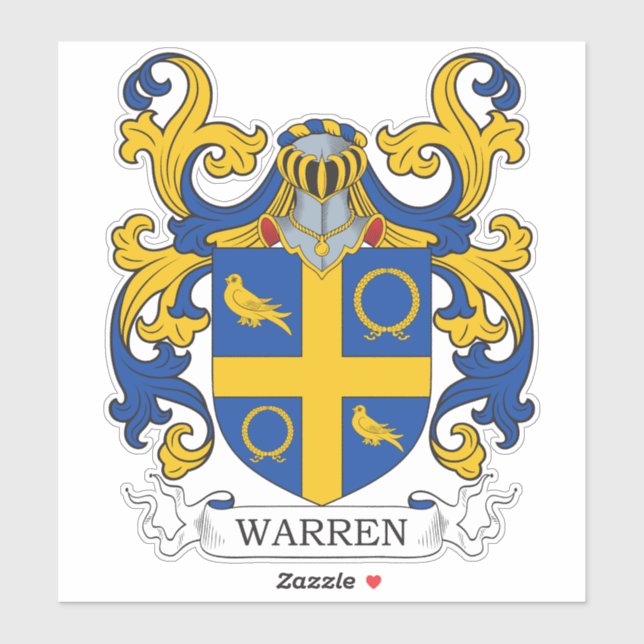 Warren Family Crest (Sheet)