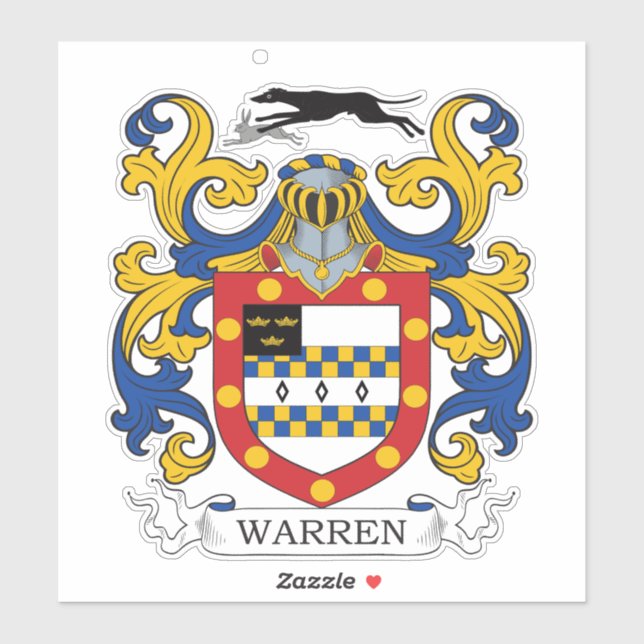 Warren Family Crest (Sheet)