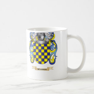 Warren Family Crest (Coat of Arms) Coffee Mug