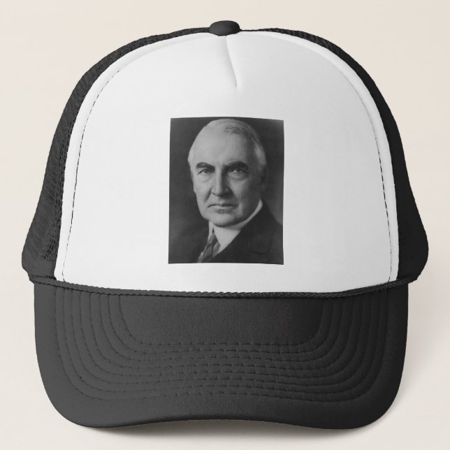 Warren G. Harding 29th President Trucker Hat (Front)