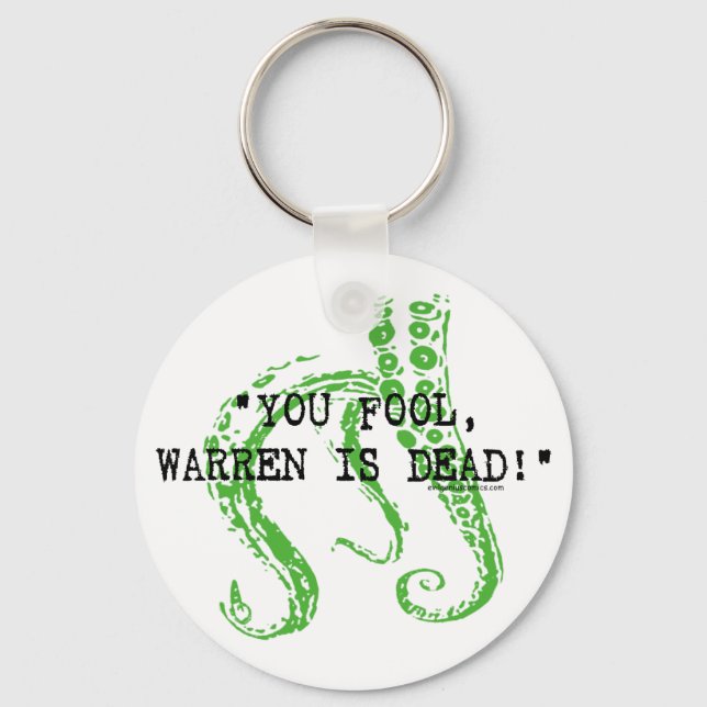 Warren is dead H. P. Lovecraft Key Ring (Front)