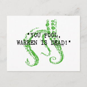 Warren is dead H. P. Lovecraft Postcard